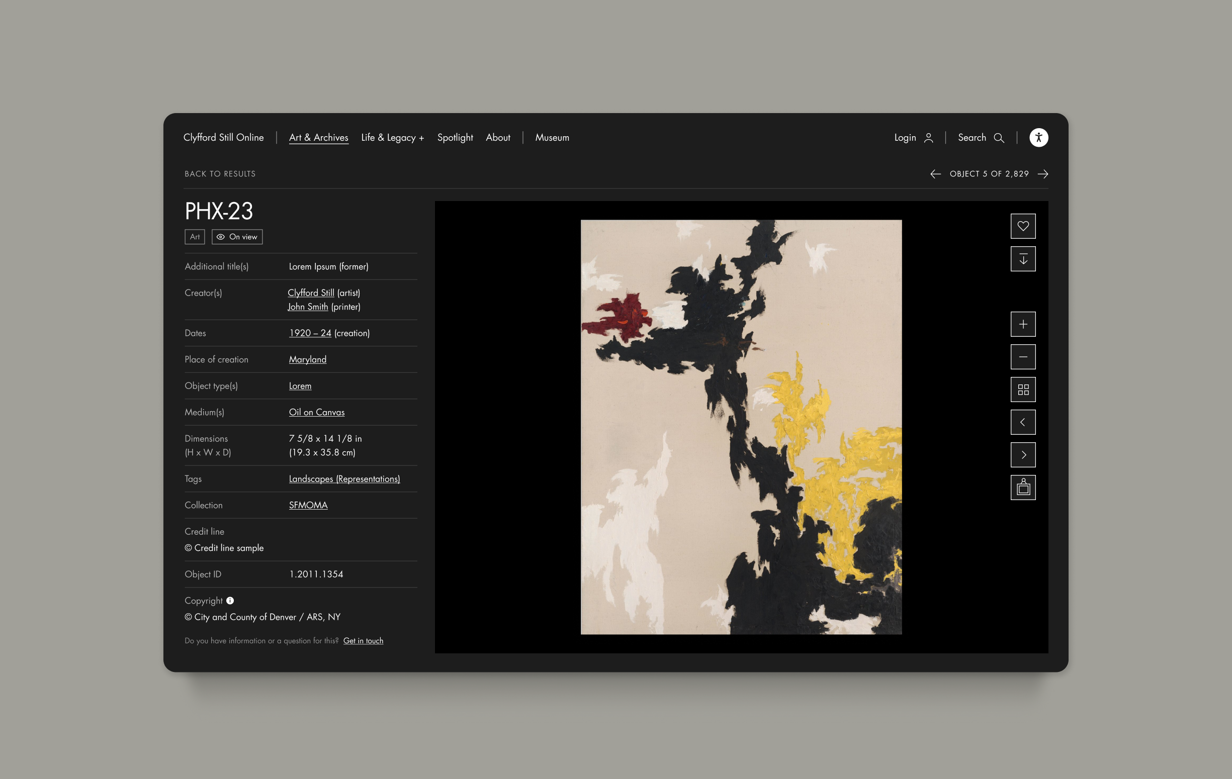 Clyfford Still Museum project image